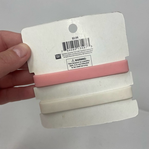 NEW Original Napoleon Dynamite Rubber Bracelets 2 Pack - Picture 2 of 3